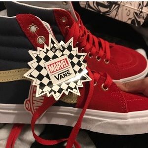 vans marvel high tops